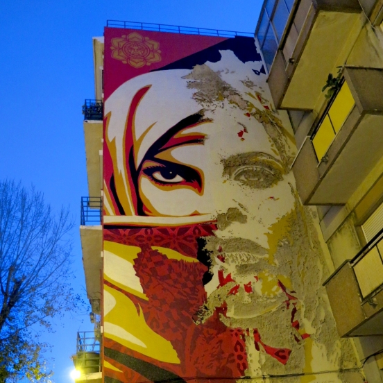 Shepard Fairey &amp; Whils , street art in Lisbon